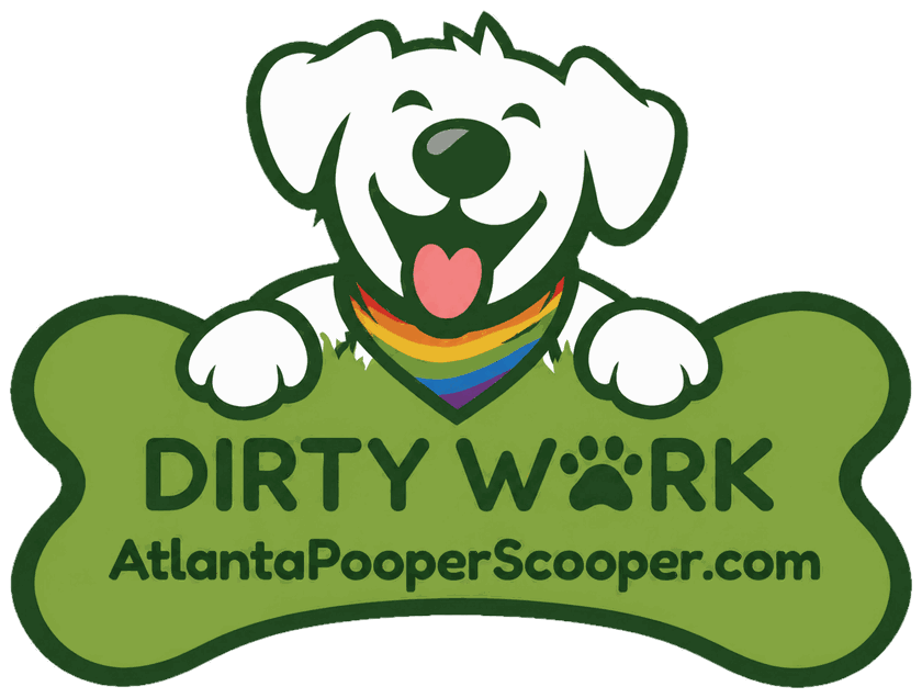 Dirty Work Atlanta Pooper Scooper Logo